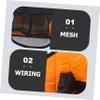 Indoor Basketball Hoop for Boys and Girls Trampoline Basketball Frame Orange Easy Setup Trampoline Rack view 2