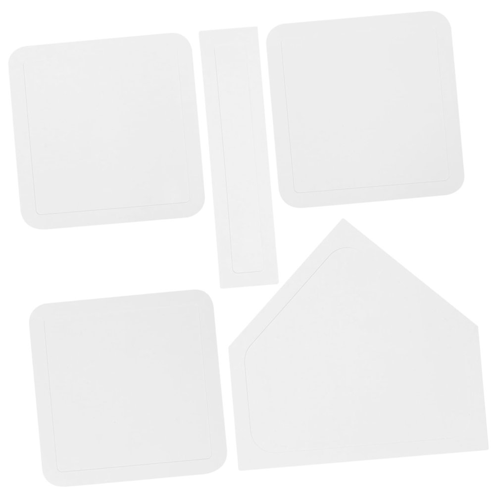 POPETPOP 5pcs Baseball Field Bases Softball Plate Rubber Base Bag for Outdoor Play