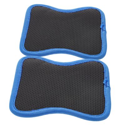 2pcs Dumbbell Gloves Dumbbells Barbell Cushion Anti-Slip Barbell Pad Barbell Bar Cover Pad Dumbbell Handle Cover Pull-up Handle Cover Grip Pads Barbell Mat Neoprene Black