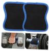 2pcs Dumbbell Gloves Dumbbells Barbell Cushion Anti-Slip Barbell Pad Barbell Bar Cover Pad Dumbbell Handle Cover Pull-up Handle Cover Grip Pads Barbell Mat Neoprene Black view 4