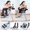 Ab Workout Equipment Ab Workout Machine Floor Gym Professional Ab Workout Machine, Core Machine With Foam Kneeling Pad, Foldable Ab Cruncher For Men, Load-bearing 100kg/220lbs view 3