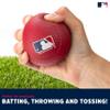 Franklin Sports Foam Baseballs - Soft Foam Practice Baseballs for Kids - Perfect for Hitting and Indoor or Outdoor Play - 3 Pack - Official MLB Licensed Product view 3