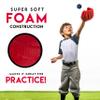 Franklin Sports Foam Baseballs - Soft Foam Practice Baseballs for Kids - Perfect for Hitting and Indoor or Outdoor Play - 3 Pack - Official MLB Licensed Product view 4