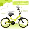 Folarsi Kids Bike 14 16 18 Inch Bicycle for 3-9 Years Boys Girls BikeChildren's Bicycle with Bell Training Wheels, Multiple Colors view 4