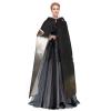 HCBPWVQA Unisex Full Length Halloween Hooded Cloak Sheep Hooded Robe Witch Cape for Halloween Cosplay Costume view 3