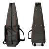 FZYUAN Lightweight Fencing Sword Bag with Wheels, Fencing Storage Bag for Epee Saber Foil and Fencing Equipment, Fencing Roller Bag Fencing, Wear-Resistant and Waterproof,Gray view 1