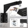 VivaZen Heavy Bag Hanger-Wall Mount Punching Bag Hanger,Adjustable Heavy-Duty Boxing Bag Wall Bracket Boxing Bag Bracket,Heavy Duty Punching Bag Stand for Home Gym Indoor Outdoor(Supports up to 800Ib) view 4