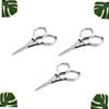 Anneome 3-piece Stainless Steel Folding Fishing Shears Dehooker Tool Tying Knot Line Cutting for Outdoor Activities view 2