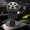 Car Compass Ball, 2PCS LC282 ABS Portable Car Compass Guide Ball with Suction Cup Outdoor Navigation Tools for Car Marine Boat Ship view 3