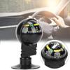 Car Compass Ball, 2PCS LC282 ABS Portable Car Compass Guide Ball with Suction Cup Outdoor Navigation Tools for Car Marine Boat Ship view 4