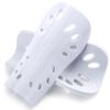 ANCIRS 2pcs Soccer Shin Guards for Kids, Breathable Shin Guard Sleeves for Boy & Girl Football Games, EVA Cushion Calf Protective Gear for Young Boys and Girls- White view 1