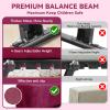 FBSPORT 8ft Adjustable Balance Beam: High and Low Floor Beam Gymnastics Equipment for Kids/Adults,Gymnastics Beam for Training,Practice, Physical Therapy and Professional Home Training with Legs view 4