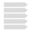 100 PCS Collar Support Sticker, Transparent Self Adhesive Triangular Shirt Neck Stays, Keeping Collar Upright, for Men's Shirt, Water and Sturdy, Easy to Replace, Fit view 1