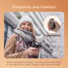 Hand Warmers Rechargeable 2 Pack, 6000mAh Portable Pocket Size, 3 Heat Settings Magnetic Attraction, Electric Hand Warmer for Outdoors, Hunting, Golf, Camping, Warm Gifts view 3
