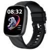 Smart Watch for Kids, Fitness Tracker with Pedometer, 100+ Sport Modes, Heart Rate, Sleep Monitor, Spo2, Calorie Step Counter, Fitness Watch 1.75"HD, Birthday Gifts for Girls Boys Teens 5-16 Black view 1