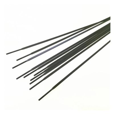 USYUHAIJUN 20pcs/lot Pillar 1432 Bike Spoke Diameter 2.0mm FG 1.4 Flat Straight Pull 3.2mm Wide Blade Steel Black 166-305mm(295mm)