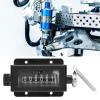 6 Digit Punch Counter Mechanical Manual Tally for Machinery Sports Equipment Resettable with Rotating Knob Good Value view 2