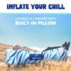 AlphaBeing Inflatable Lounger Beach Chair Accessories, Air Sofa Hammock Inflatable Couch for Camping Backyard Lakeside with Compression Sacks, Ideal Outdoor Gifts for Adults view 4