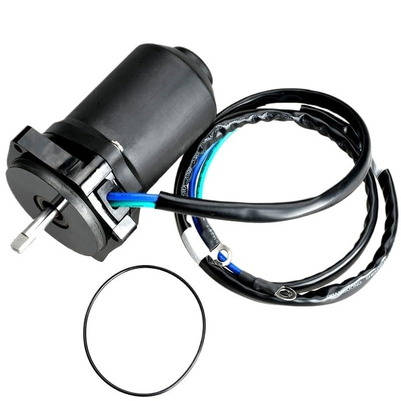 YFLRHENJ Power Tilt Trim Motor Assembly Compatible with Outboard 4-Stroke F40 F50 F60 6CJ-43880 Compatible with Models 6CJ-43880-10 6CJ-43880-11 6CJ-43880-12