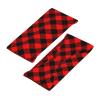 Christmas Checkered Plaid Headbands Non Slip Sweatband Fashion Hair Bands for Tennis,Basketball,Running,Gym,Working Out view 4