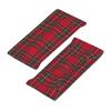 Christmas Red and Green Plaid Sweatbands Sports Headband,Breathable Sport Yoga Workout Turban Headband for Women Men view 4
