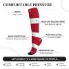YQxwJL Georgia State Flag Print Compression Socks,Compression Ankle Support Socks,Sports Socks,For Men Women Running view 3
