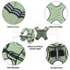 APEXUP 5lbs Weighted Vest Men Women, Weight Vest for Women Workout Equipment for Strength Training Running (Mint) view 3