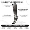 YQxwJL Ballerina Dance Print Compression Socks,Compression Ankle Support Socks,Sports Socks,For Men Women Running view 3