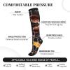 YQxwJL Basketball Print Compression Socks,Compression Ankle Support Socks,Sports Socks,For Men Women Running view 3