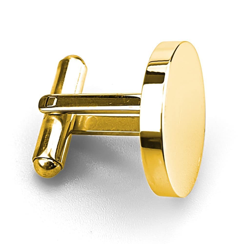 Cufflink Classic Wedding Business Shirt Cuff Link Silver Gold Black Gift for Groom Husband Father-gold