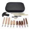 BE-TOOL Universal Handgun Cleaning Kit 16 Pieces Brush Cleaning Kit with Zipper Case Portable Gun Cleaning Accessories Kit for Multiple Caliber Handguns view 1