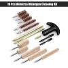 BE-TOOL Universal Handgun Cleaning Kit 16 Pieces Brush Cleaning Kit with Zipper Case Portable Gun Cleaning Accessories Kit for Multiple Caliber Handguns view 2