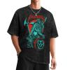 Men Women Killswitch Music Engage Band Oversized T Shirt Funny Round Neck Short Sleeve Shirts for Men Women L view 2