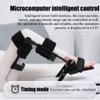 HDCCDM Electric Knee Rehabilitation Trainer, 10 Speeds Adjustable, Adjustable Size, Screen Display,0-120 Adjustable, for Joint Stiffness, Post-Fracture,Medium view 2