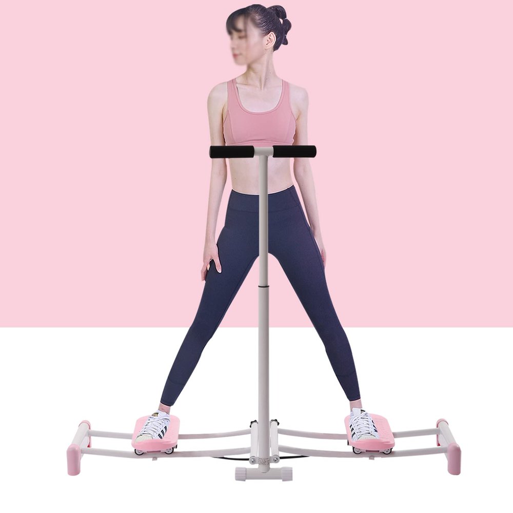 BAITGMYING Ski Machine Trainer, Postpartum Pelvic Floor Muscle Repair Strengthening Training Device Women, Slim Leg Machine, Repair Pelvic Floor Muscle Trainer, Ski Simulator (Pink)