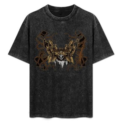 Men's Women's Killswitch Music Engage Band Oversized T Shirt Vintage Crewneck Short Sleeve Shirt for Men Women M