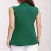 Women Blazer Jackets Sleeveless Cardigan Vests Open Front Green view 3