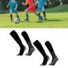 XIASABA Kids Grip Soccer Socks Boys Football Non Slip Socks Cushioned Athletic Crew Socks Running Sports Kids Football Socks Sweat for Boys Girls Child Sport Stock Grip Socks view 2
