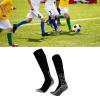 XIASABA Kids Grip Soccer Socks Boys Football Non Slip Socks Cushioned Athletic Crew Socks Running Sports Kids Football Socks Sweat for Boys Girls Child Sport Stock Grip Socks view 3