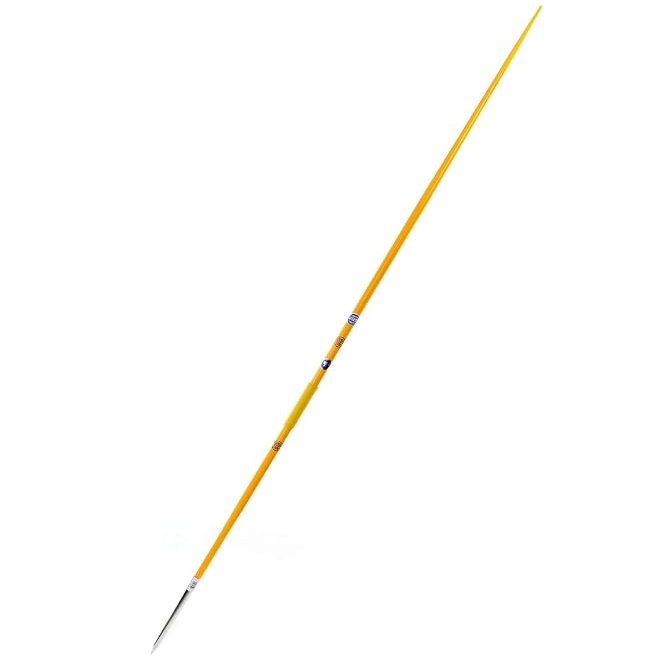 TC Yellow Ultra-Glide Competition 600g 50m Javelin - Track and Field Girls 600 gram Javelin - Womens Javelin 600g Competition Javelin