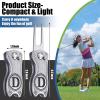 Sonwyoung Golf Divot Repair Tool with Letter Custom Monogrammed Initial Ball Marker Divot Tool New Year Golf Gifts Foldable Metal with Magnetic Putt Alignment for Men Father Golfer(Silver,Letter D) view 2