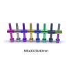 ZHUAYSEJXA Bicycle Headset Bolt 2sets M5x30mm M5x35mm M5*40mm Ti Alloy Bicycle Seat Post Bolt Thomson Seatpost Bolt Bike Screw Cycling Parts Bicycle Headset Cap Bolt Gold(M5x35 Blue Purple) view 2