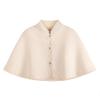 XGOPTS Women Elderly Shoulder Shawl Cape Thick Soft Fleece Padded Shoulder Warmer Wrap Adaptive Easy-Dress Bed Jacket Cape view 4
