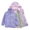 Kids Girls Windproof Coat Girl Detachable Liner Fleece Zipper 2PC Jacket Child Winter Windproof (Purple, 5-6 Years) view 1