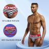 JOCKMAIL 2 Pack Mens Jock strap Underwear Briefs Sexy Backless Briefs for Men Open Back Underwear for Gym, Parties, Date Nights view 3