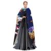 OUSIKA Unisex Full Length Halloween Hooded Cloak Coral Reef Fish Aquarium Hooded Robe Witch Cape for Halloween Cosplay Costume view 3