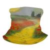 Poppies Field Yellow Brick Road Neck Gaiter UPF 50+ Sun Protection Face Mask Elastic Balaclavas Bandana Cooling Face Cover Scarf Cycling Neck Warmer Breathable Headwear for Men Women view 3