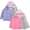 Kids Girls Windproof Coat Girl Detachable Liner Fleece Zipper 2PC Jacket Child Winter Windproof (Pink, 3-4 Years) view 2