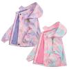 Kids Girls Windproof Coat Girl Detachable Liner Fleece Zipper 2PC Jacket Child Winter Windproof (Pink, 3-4 Years) view 3