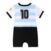 Cnins Toddler Argentina #10 Soccer Rompers  Unisex Infant Baby Football Clothes Argentina 18-24M (At-Romper, 18-24M) view 2